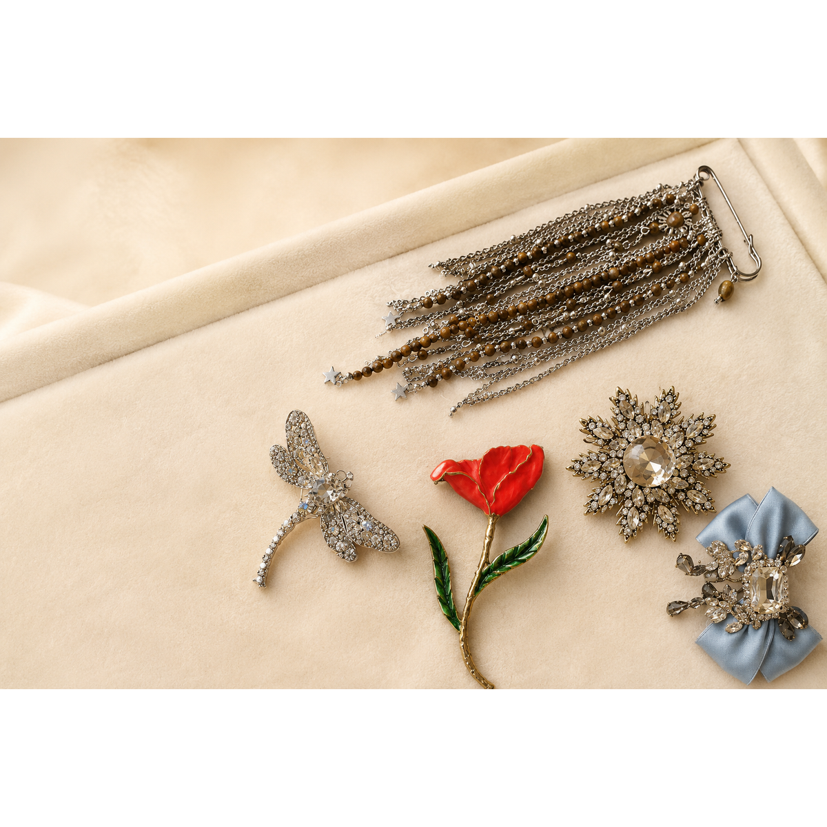 Statement Brooch Collection — $13