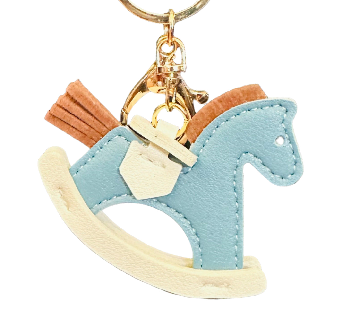 Variety of Faux Leather Keychains
