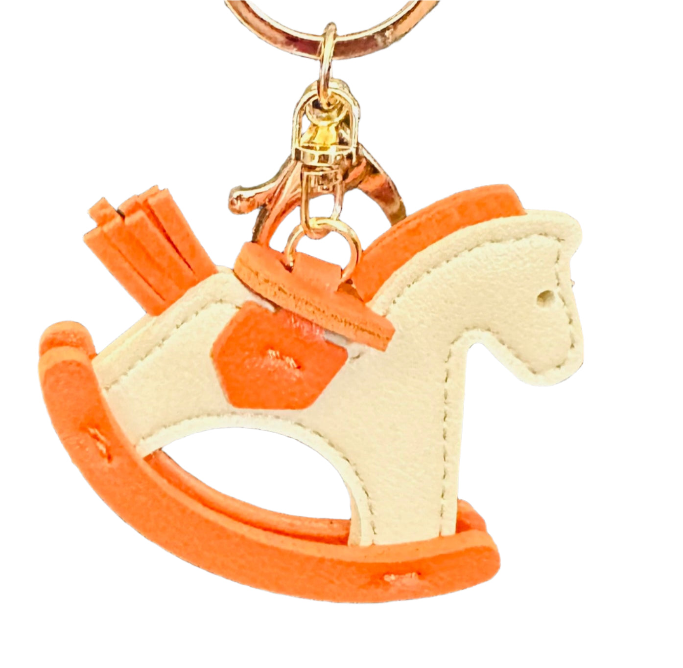 Variety of Faux Leather Keychains