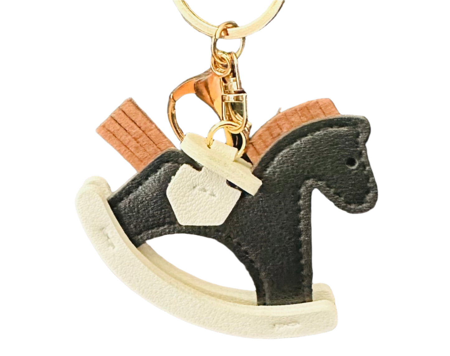 Variety of Faux Leather Keychains