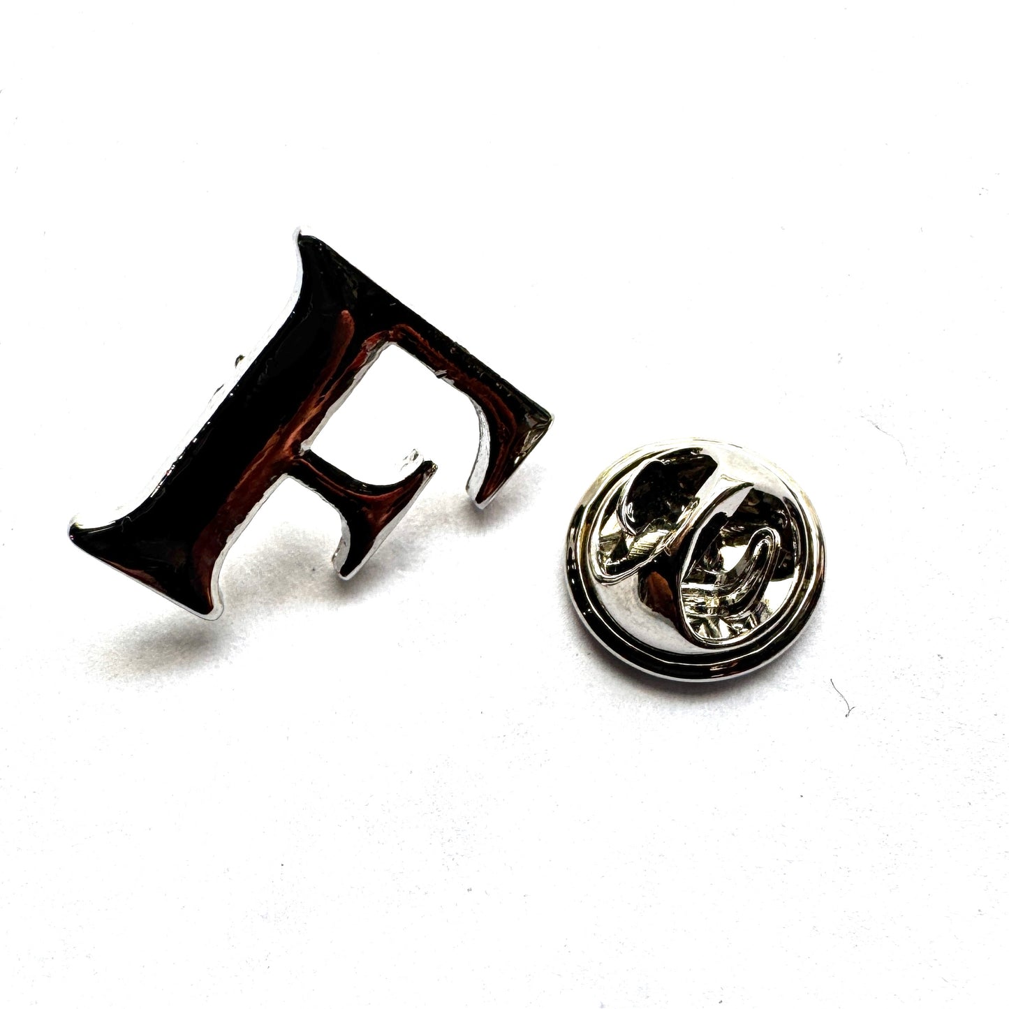 Letter Statement Brooch