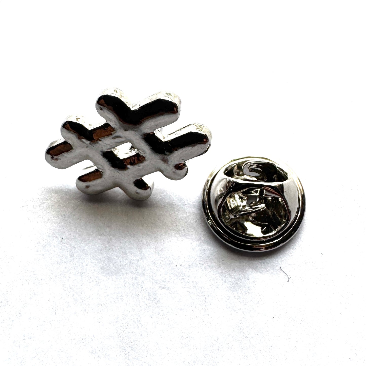 Letter Statement Brooch