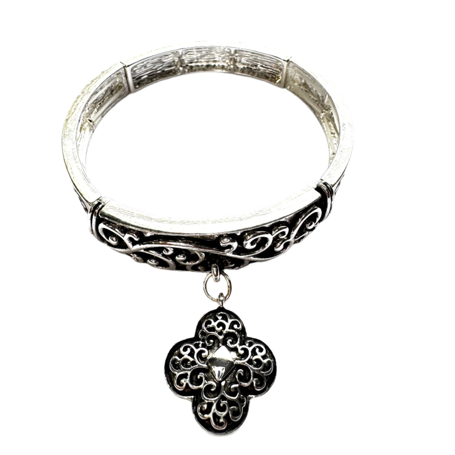 Clover Swirl Stretchy Bracelet