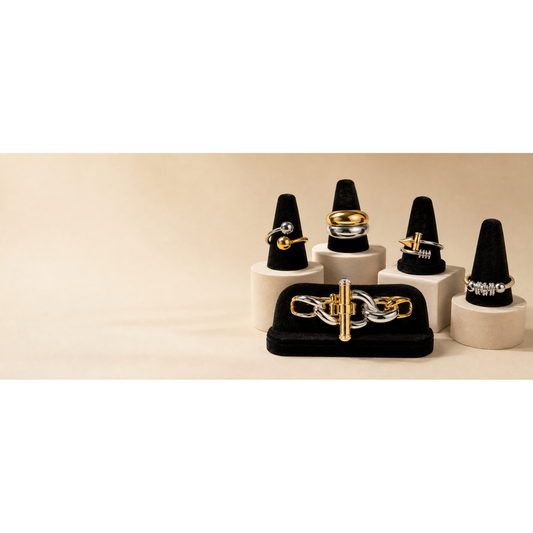 Two-Tone Ring Collection