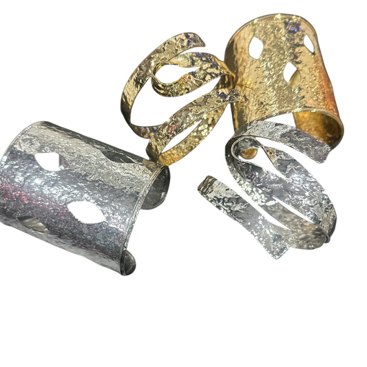 Hammered Cuffs