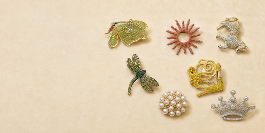 Statement Brooch Collection — $12