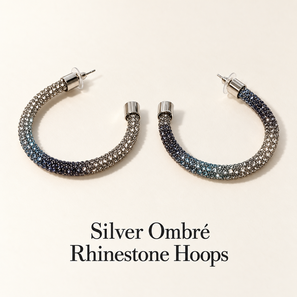 Color Pop & Glam Statement Hoops