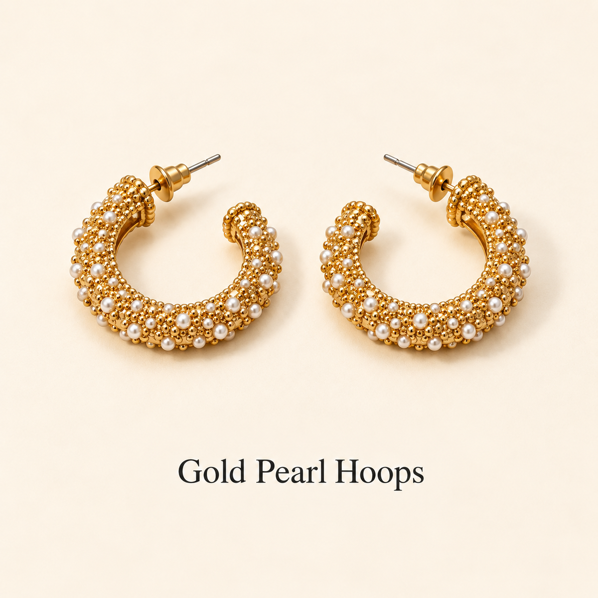 Color Pop & Glam Statement Hoops