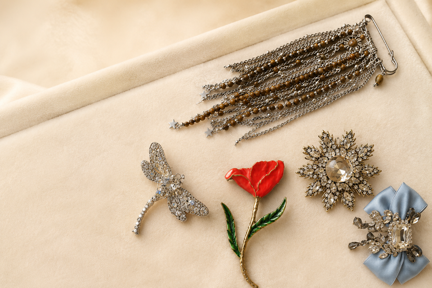 Statement Brooch Collection — $15