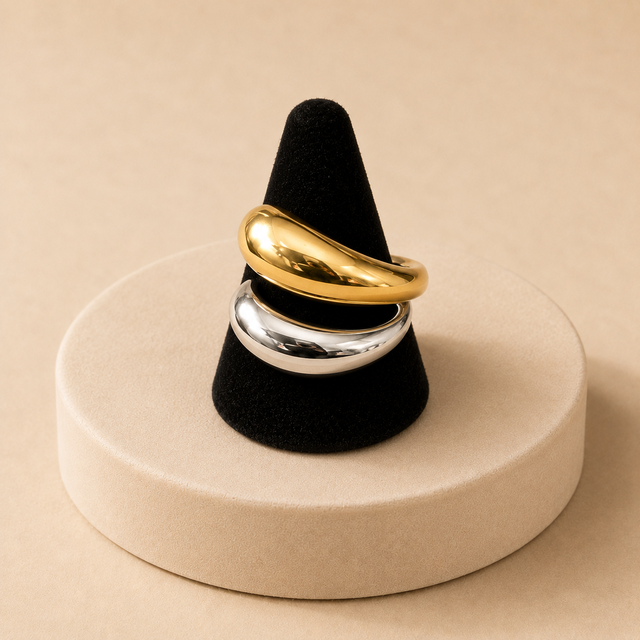 Two-Tone Ring Collection