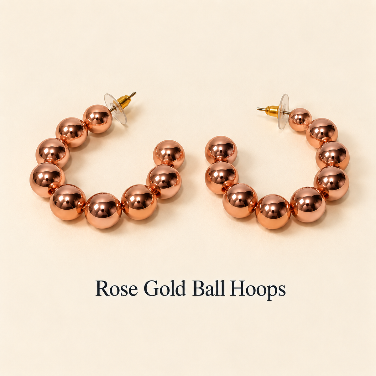 Color Pop & Glam Statement Hoops