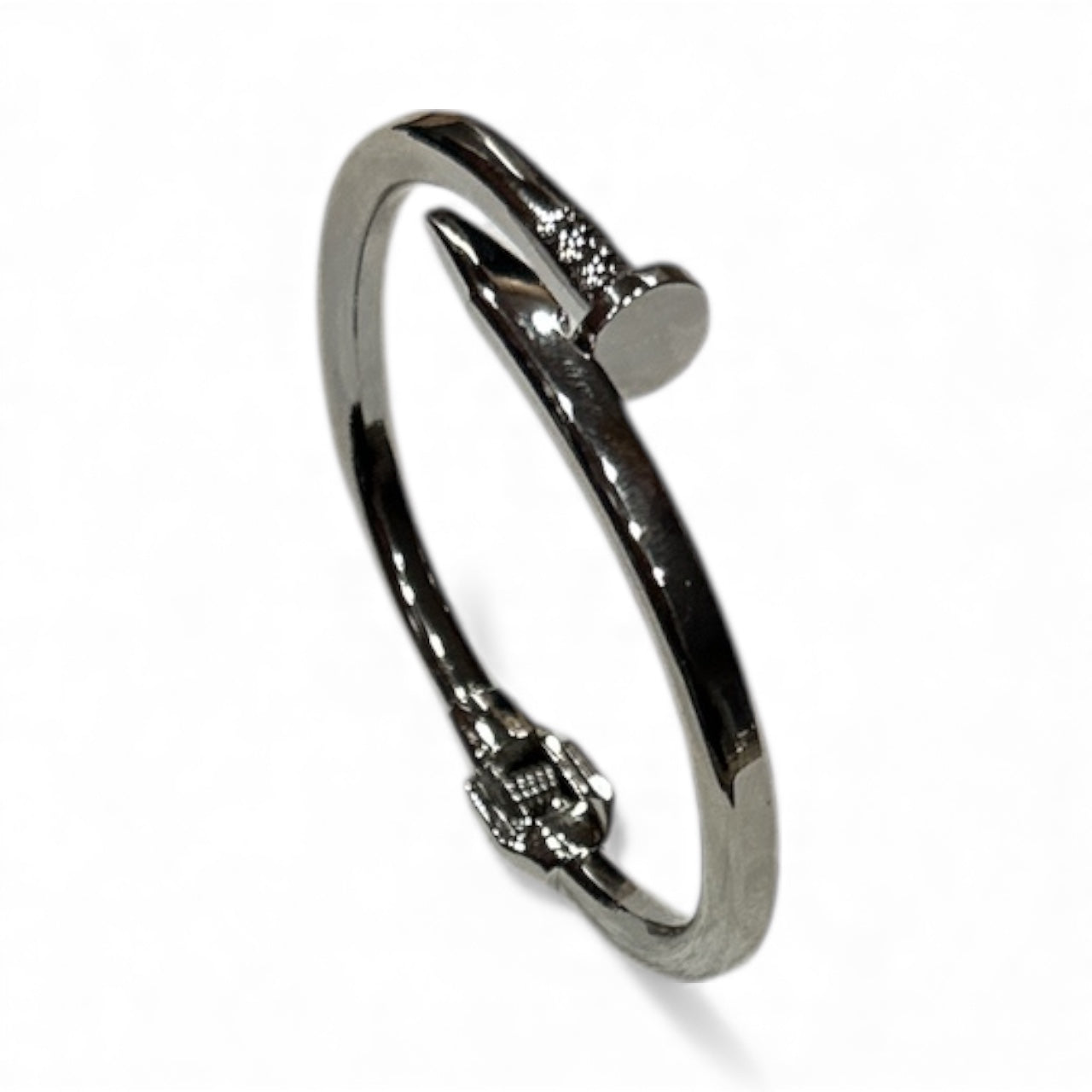 Sleek Silver Bracelet