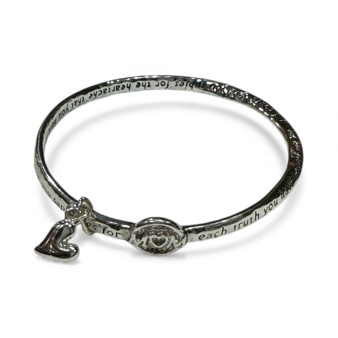 Sleek Silver Bracelet