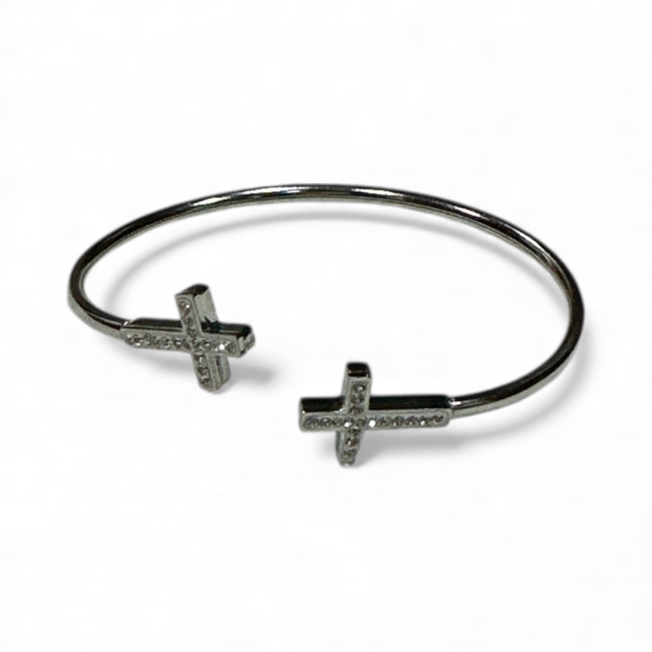 Sleek Silver Bracelet