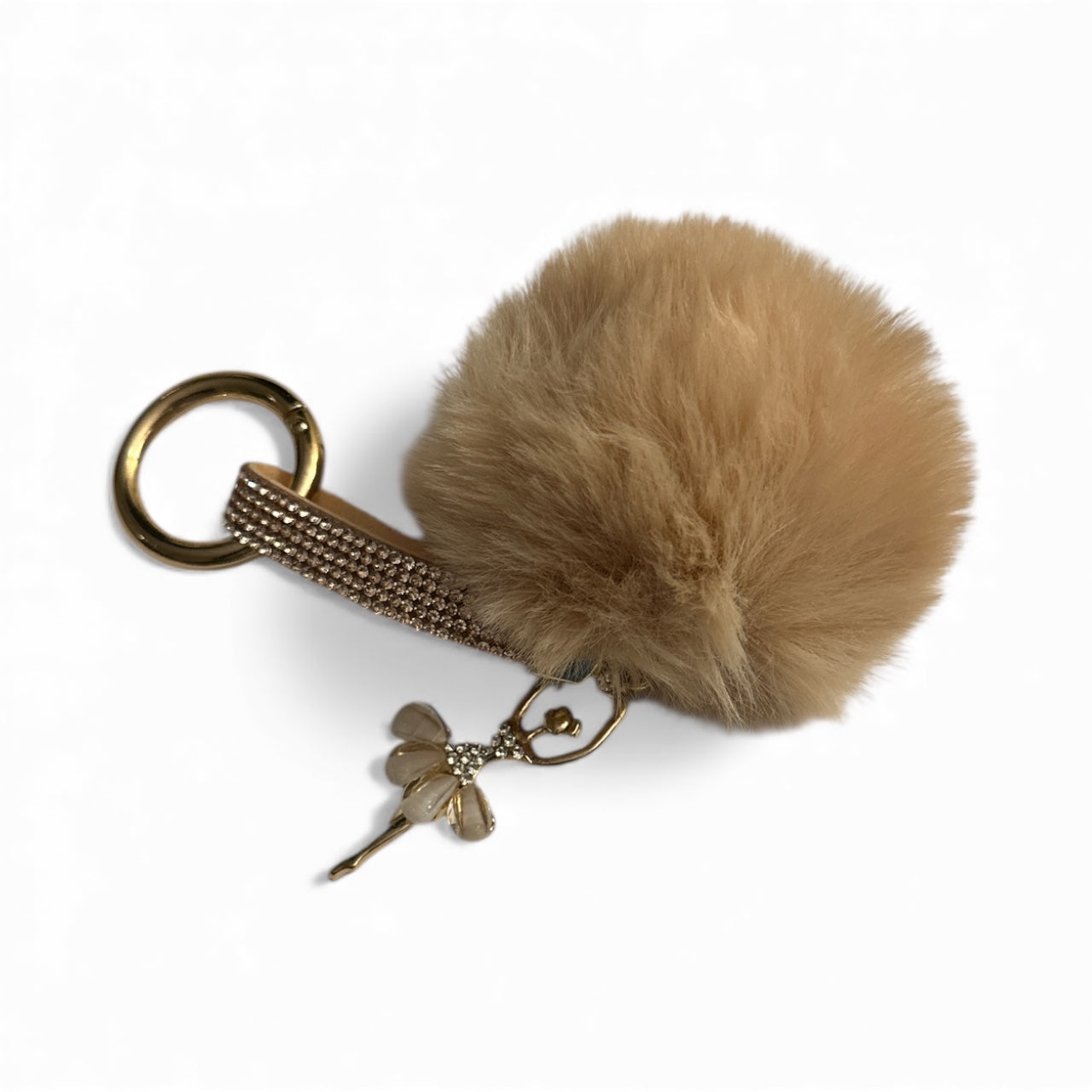Fuzzy Charm Keychain