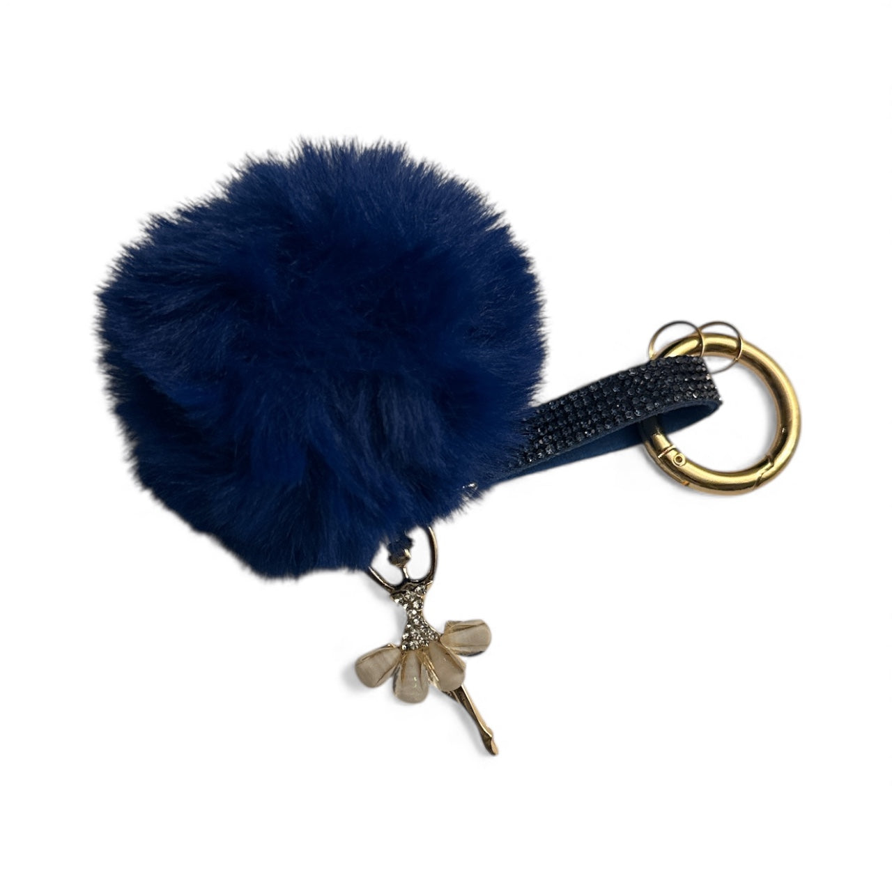 Fuzzy Charm Keychain