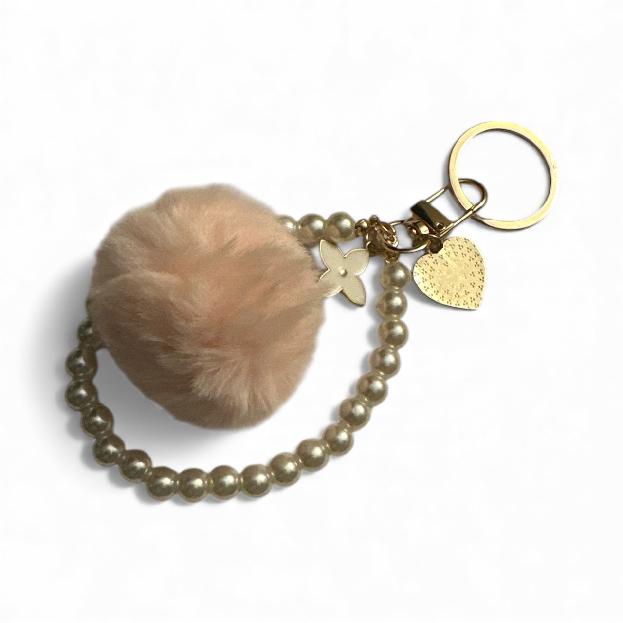 Fuzzy Charm Keychain
