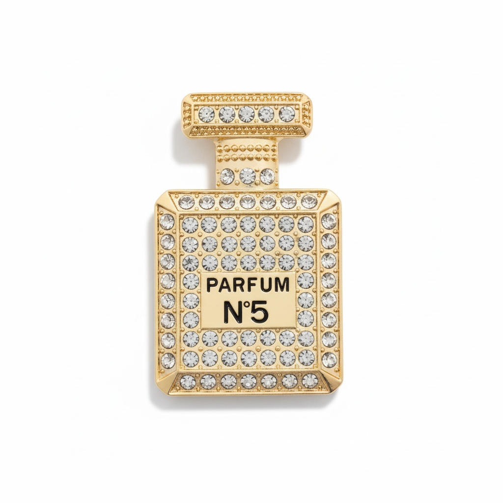 Number 5 Brooch