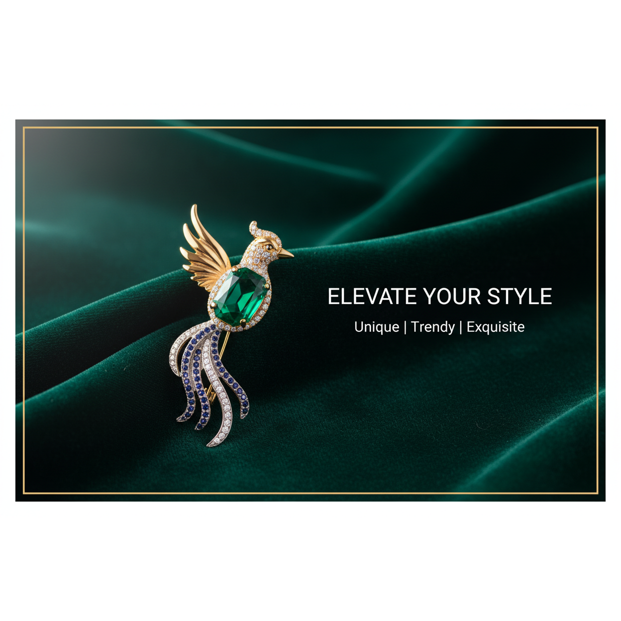 Homepage banner with Brooch Pin Perfection