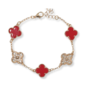 Clover Gold Bracelet