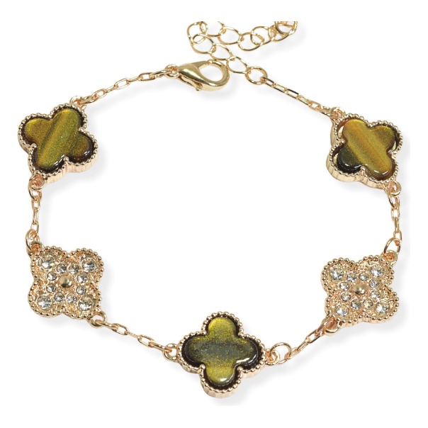 Clover Gold Bracelet